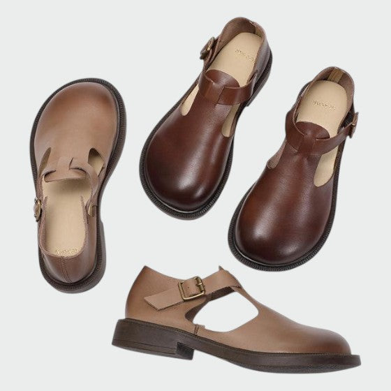 Olivia - T-Bar Mary Jane Sko