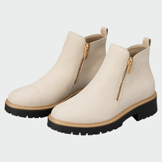 Alma – Damesko med rund tå og sidelynlås