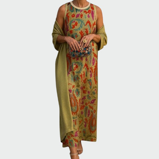 Alma – Elegant Lang Kjole