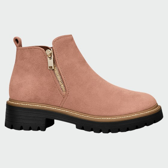 Alma – Damesko med rund tå og sidelynlås