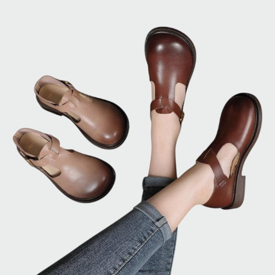 Olivia - T-Bar Mary Jane Sko