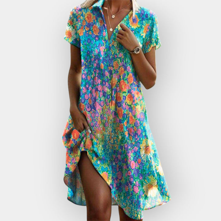 Boho sommerkjole
